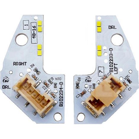 Feux de jour à LED Angel Eyes jaunes pour Seat Leon MK3 5F Cupra 5F0941475A 5F0941476A 90112019 2217059 (1/5)