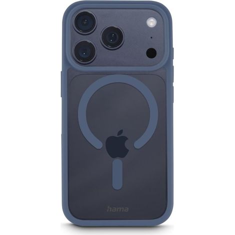 Hama Frame Protect iPhone 17 Pro Hülle magnetisch Blau