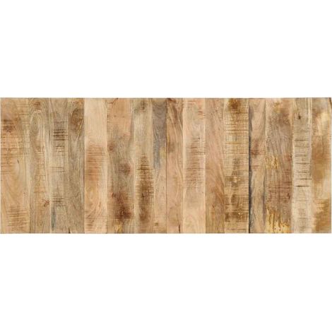 vidaXL Tête de lit 200 cm bois de manguier brut massif