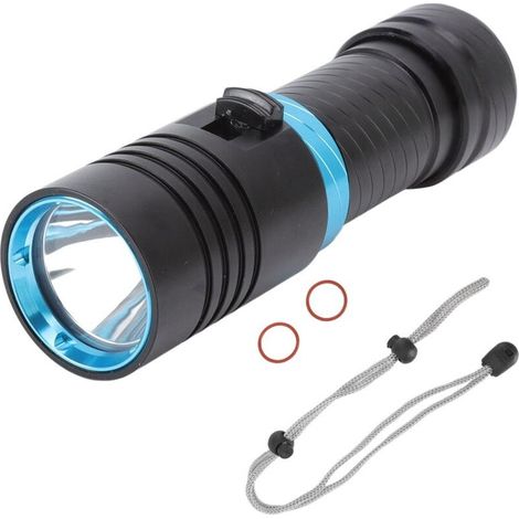 Eosnow 5000LM lampe de poche de plongée IPX8 100m sous-marine étanche infiniment variable L2 LED perles lumières de plongée sous-marine pour la plongée (1/4)