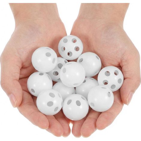 Balles sonores à coudre 24mm Blanc pour peluches & jouets pour animaux de compagnie (10 pièces) (1/4)