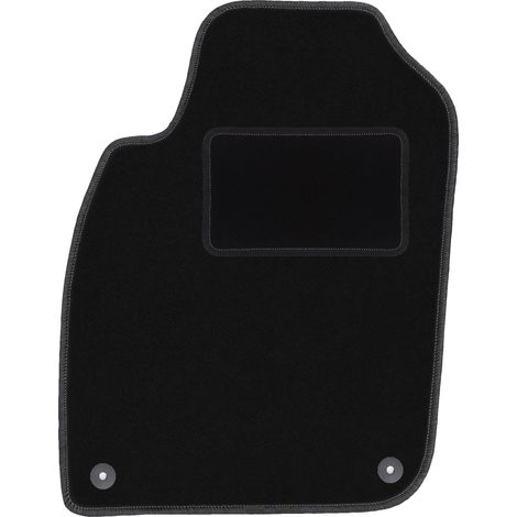 Tapicería negra mate para el asiento del conductor de: Audi A6 C5 FL sedán, familiar y Avant (2001-2004) (1/5)
