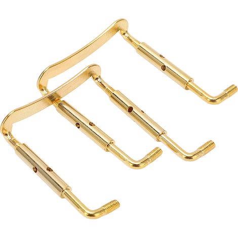 Vis de fixation pour mentonnière de violon 4/4, pièces en métal pour instruments à cordes (1/5)