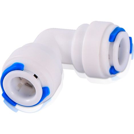 Raccord rapide tube 1/4" à tube 1/4" (1/2)