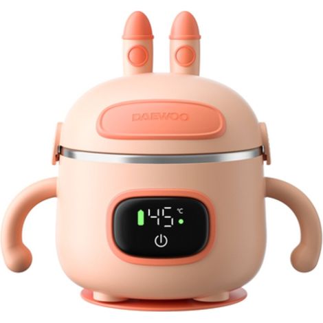 Warmy Food On the Go Tragbarer Babynahrungswärmer, wiederaufladbarer Akku, Kabel, Besteck und Behälter