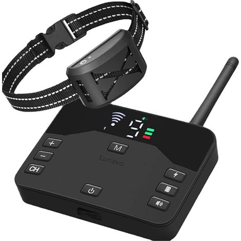 Clôture électrique pour Chien - 2 en 1 - Clôture virtuelle sans Fil - Facile à Utiliser - Anti-aboiement et Dressage (1/5)