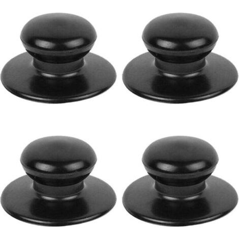 Set of 4 pot lid knobs, universal replacement knobs for cookware lids, glass kettle lids, glass pot lids, handles