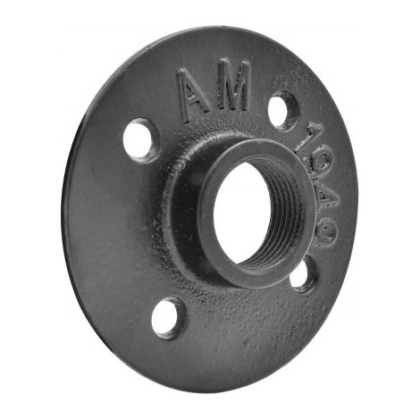 Wandhalterung, MyTube, Durchmesser 25 mm, matt schwarz SANS MARQUE