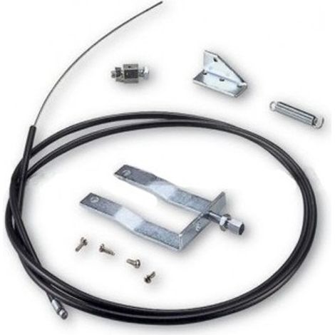 Nice – Kit de déverrouillage extérieur OTA11 – Cordon métallique pour portes sectionnelles et volets roulants – Indice de protection IP65