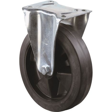 Rueda fija D.100mm Trgf.140kg Placa VG L104xW80mm BS ROLLEN