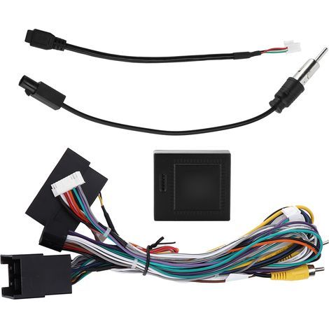 Adattatore per cablaggio audio auto Canbus Box da 3 pezzi, compatibile con Escape, prestazioni e riproduzione stabili per un'installazione rapida, sostituzione fai-da-te per auto (1/5)