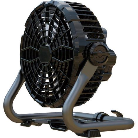 Ventilateur de camping silencieux et puissant, moteur sans balais, rechargeable par USB, portable et facile à suspendre pour tente de camping. (1/3)