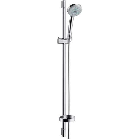hansgrohe Brauseset Croma 100 Multi 3jet 27774000 chrom, mit 90 cm Brausestange Unica C