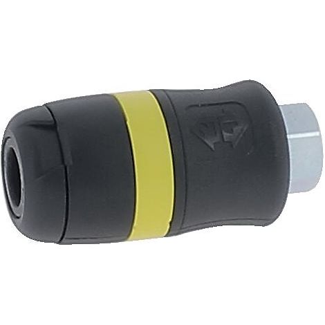 Raccord rapide air comprimé ER taraudé femelle ISO B passage 6 mm taraudé G 1/4