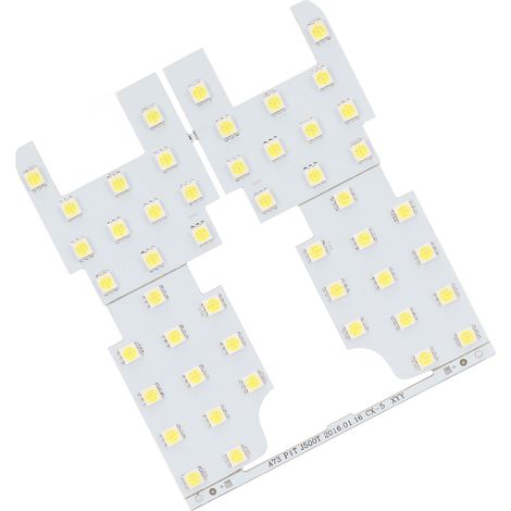 Lot de 4 lampes de lecture intérieures pour voiture, 48 LED, 8000 lm, lumière blanche, plafonnier de remplacement pour MAZDA CX-5 (1/5)