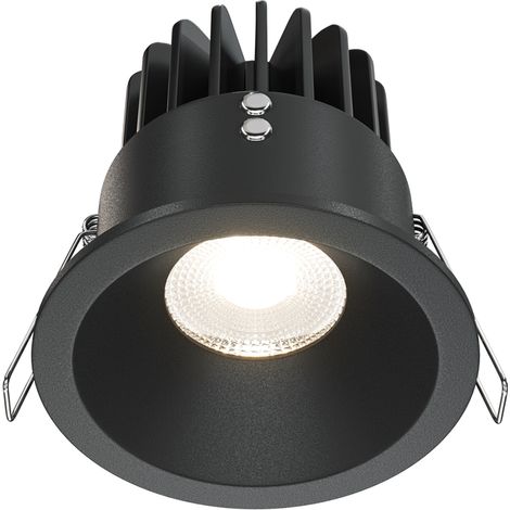 Spot encastré Maytoni Zoom LED 12W 4000K IP65 noir (1/5)