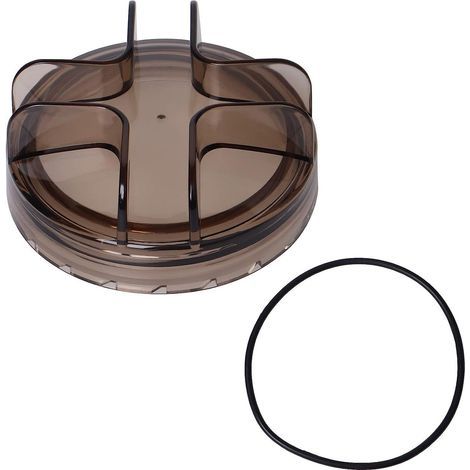 Poolfilterabdeckung, Poolpumpenabdeckung, Pumpenkörbe für eingelassene und Aufstellpools, universelle Ersatz-Poolsiebabdeckung mit O-Ring (1/5)