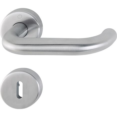 HOPPE garniture de rosace Paris E58/42H/42HKVS/138 VA F69 ronde PZ DIN G/D plate D/B - 10720597 (1/3)