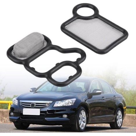 Joint De Couvercle De Soupape - Caoutchouc Noir - Compatible Honda Accord CR-V Element Acura RSX TSX RDX 2002-2012 - 2 Pièces (1/5)