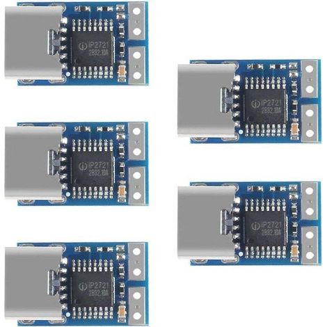 Lot de 5 Modules USB-C 20V Tension Fixe Alimentation Type-C 5A pour Ordinateur Portable (1/4)