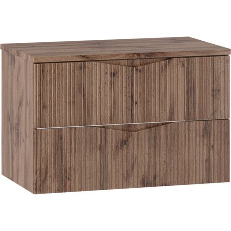 Mobile bagno senza lavabo Tao marrone 80cm (1/5)