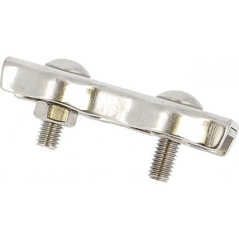 Serre Câble Plat Double 2 Inox A4
