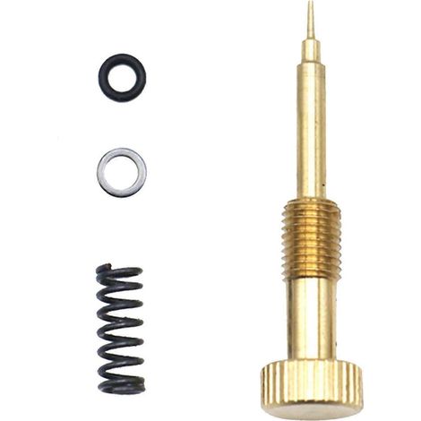 Vis de réglage d'air et de richesse du carburateur de moto en métal pour Harley CV40 Keihin CVK34 CVK36 CVK40 (1/5)