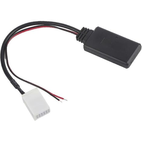 Adaptateur de câble d'entrée AUX pour module Bluetooth de voiture à 12 broches, compatible avec E61, E62 et E60. (1/5)