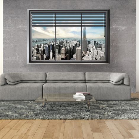 Fotomurale - Mondo dalla finestra - 100x70 (1/4)