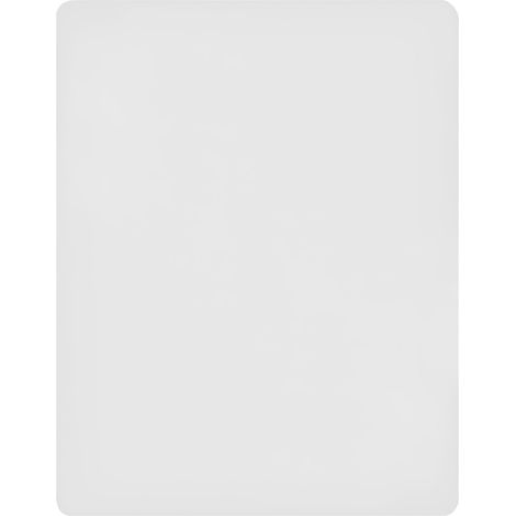 KLULK Lenzuolo Sotto Con Angoli Elasticizzati Matrimoniale 100% Cotone Bianco 175 X 200 + 27 Cm Made In Italy (1/5)