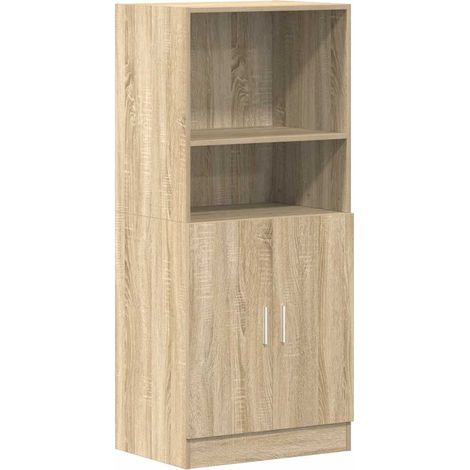 Maison Exclusive - Mobile da Cucina Rovere Sonoma 57x41,5x131,5 cm in Truciolato