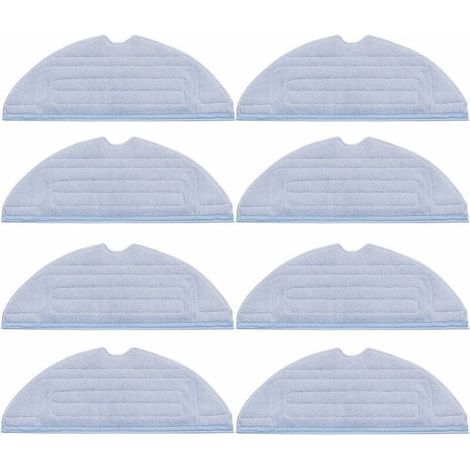 Lot de 8 lingettes de rechange pour Roborock S7 T7S T7S puls G10 accessoires, microfibre douce, lavable et réutilisable (1/5)