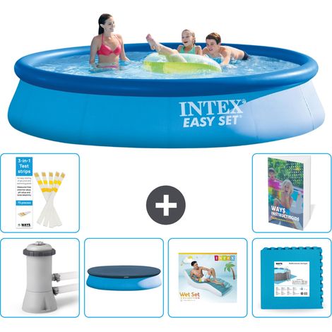 Easy Set Pool Rund - 396x84 cm - 7-teilig  S303 (1/5)