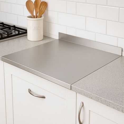 ZOIMANIA - Spianatoia con Tarocco - Acciaio - Cucina - Profondità 50 - Dimensione Spianatoia: L 60 x P 50 x 7cm x 3cm