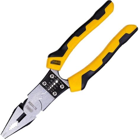 Jeu de pinces coupantes, 220mm/215mm, Cr-V, pour électricité (1/5)