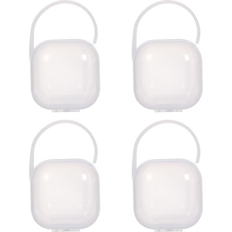Boite A Sucette - Boîtier De Rangement Pour Sucettes En PP Alimentaire - Pour Bébé - Lot De 4 (1/5)