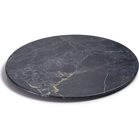 Plateau rond en mélamine sans BPA (1/2)