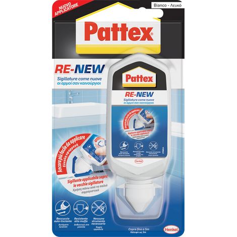 PATTEX BAGNO RE-NEW BIANCO 80 ML- 12,0 pz