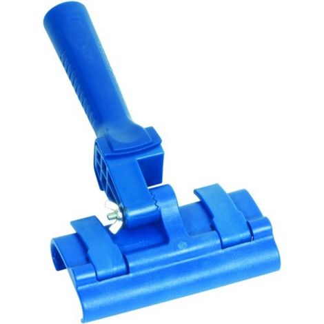 Taliaplast – Adaptateur de perche pour couteaux à lisser – Fixation clic rapide – Angle réglable – Lissage en hauteur sans échafaudage