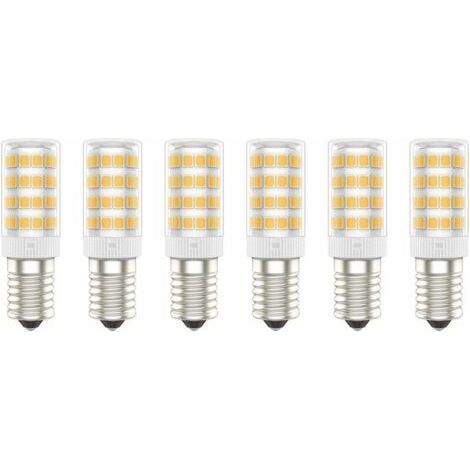 Ampoules LED E14, 5W (Équivalent à 50W), Blanc Chaud (3000K), AC220-240V, Sans Scintillement, Non Dimmable, 300 Lumens, IRC80, Pack de 6 - (Blanc Chaud, 5W) [Classe énergétique A+] (1/4)