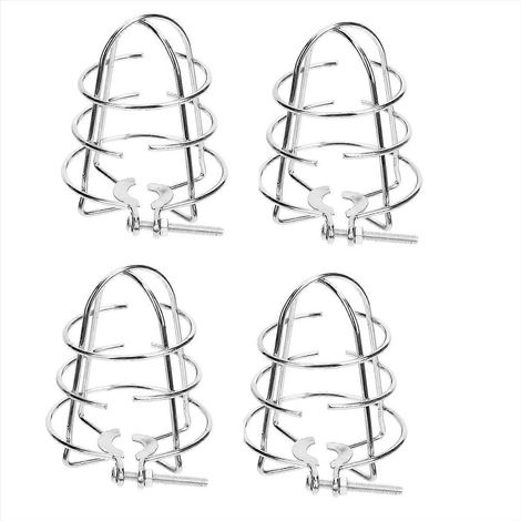 Protecteur de tête d'extincteur automatique, cage de protection pour sprinkleur encastré, lot de 4 pièces, robuste et résistant. (1/5)