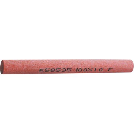 TYROLIT Pierre d'affûtage– corindon spécial, ronde, Longueur x Largeur (mm) degrée de granulométrie : 100 x 8F