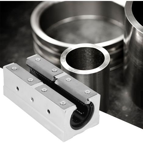 Palier de glissement linéaire ouvert en aluminium SBR25LUU 25 mm (1/5)