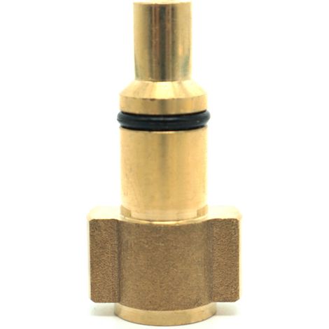 Adaptador de bayoneta compatible con lanzas de limpiadores de alta presión LAVOR Parkside, conexión de bayoneta de 1/4" (14 mm)