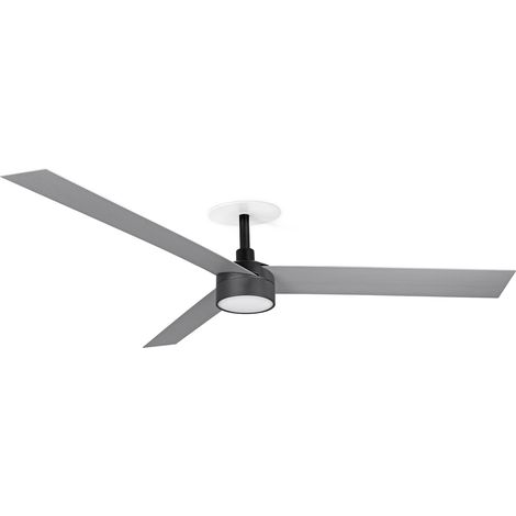 CRUISER RECESSED XL Ventilador negro/aluminio SWT