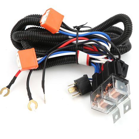 Faisceau de câblage relais phare PE étanche kit cordon amplificateur de phare 12V CC (1/5)