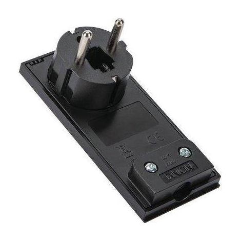 2,0 x SPINA MOBILE RIBASSATA SCHUKO CLOCK FME
