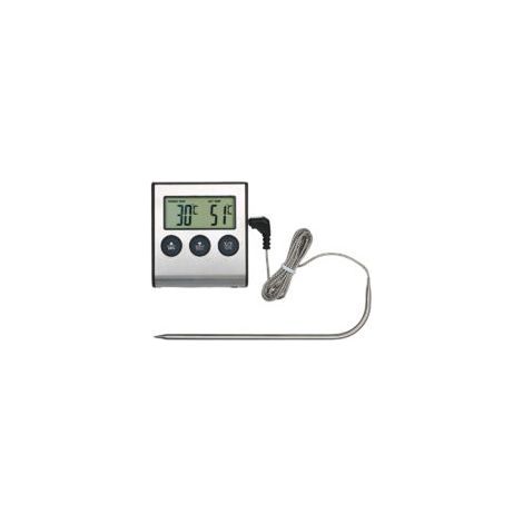 Food Cooking Thermometer 0250°C with Alarm Timer - Temperature Gauge for BBQ Kitchen (1/5)