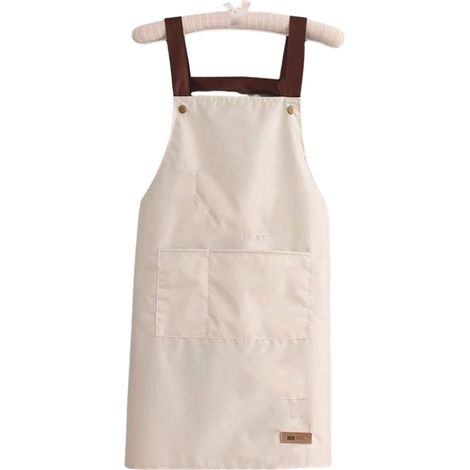 Tablier - Imperméable Huile-résistant Poche Grande Capacité 86 Cm Pour Cuisine Jardin Bar Maison - 1 Pièce (1/5)
