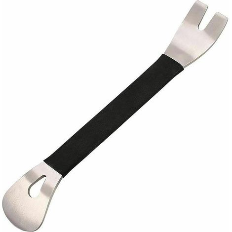 Outil De Démontage Pour Garnitures Automobiles - Double Embout Métal Plastique - 195 Mm - Pour Tableau De Bord Et Portes - 1 Pièce